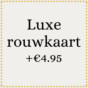 Luxe rouwkaart